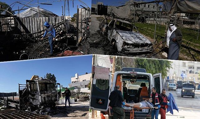 SON DAKİKA... Batı Şeria&#039;da tansiyon yükseliyor! Yüzlerinde maske ellerinde yanıcı maddelerle baskın yaptılar