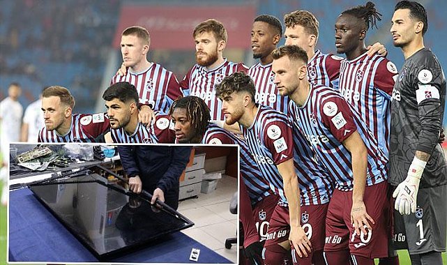 Trabzonspor taraftarları televizyonlarını kırdı, tamircilerde kuyruk oluştu...