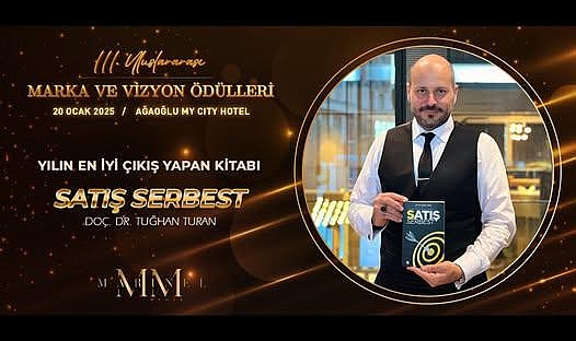 Tuğhan Turan "Satış Serbest" Dedi Ödülünü Aldı