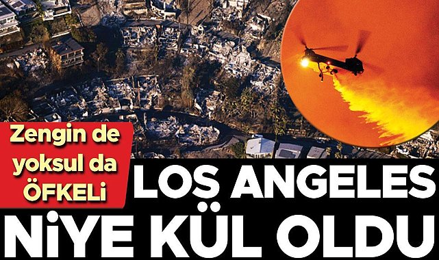 Zengin de yoksul da öfkeli: Los Angeles niye kül oldu... Suçlu aranıyor