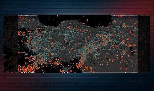 AFAD paylaştı... Deprem gerçeğinin kanıtı olan harita: Sallanmayan yer neredeyse yok!