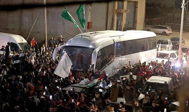 Filistinli mahkumlar Türkiye&#039;ye gönderilecek