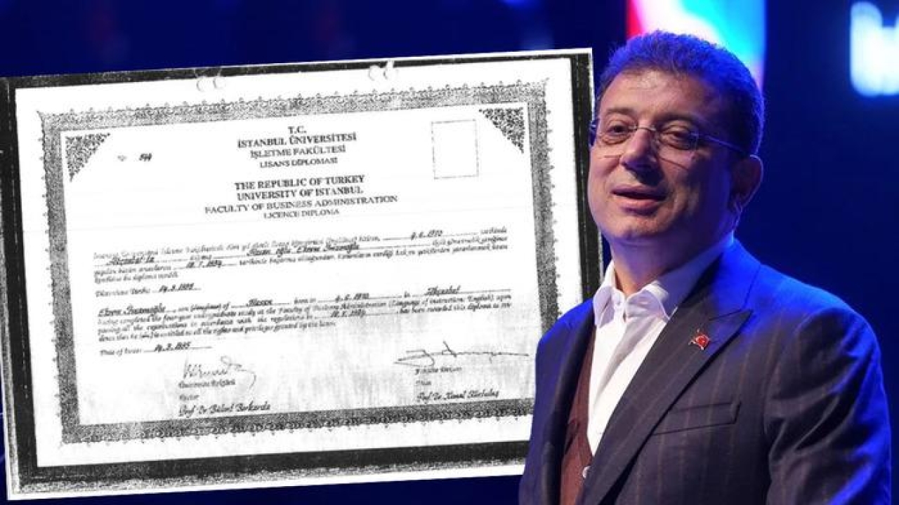 İmamoğlu’nun diploması tartışılıyor! İşte ‘sahte diploma’ iddialarıyla ilgili YÖK raporunun detayları…
