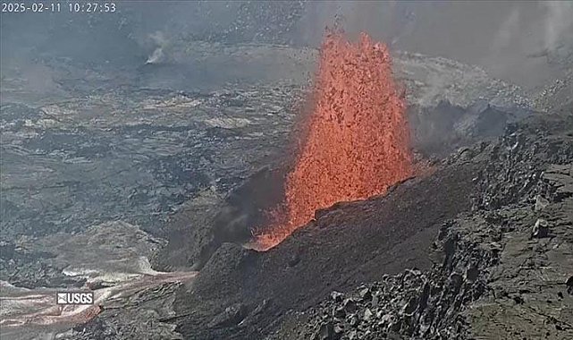 Kilauea Yanardağı&#039;nda korkutan hareketlilik: Lav püskürttü