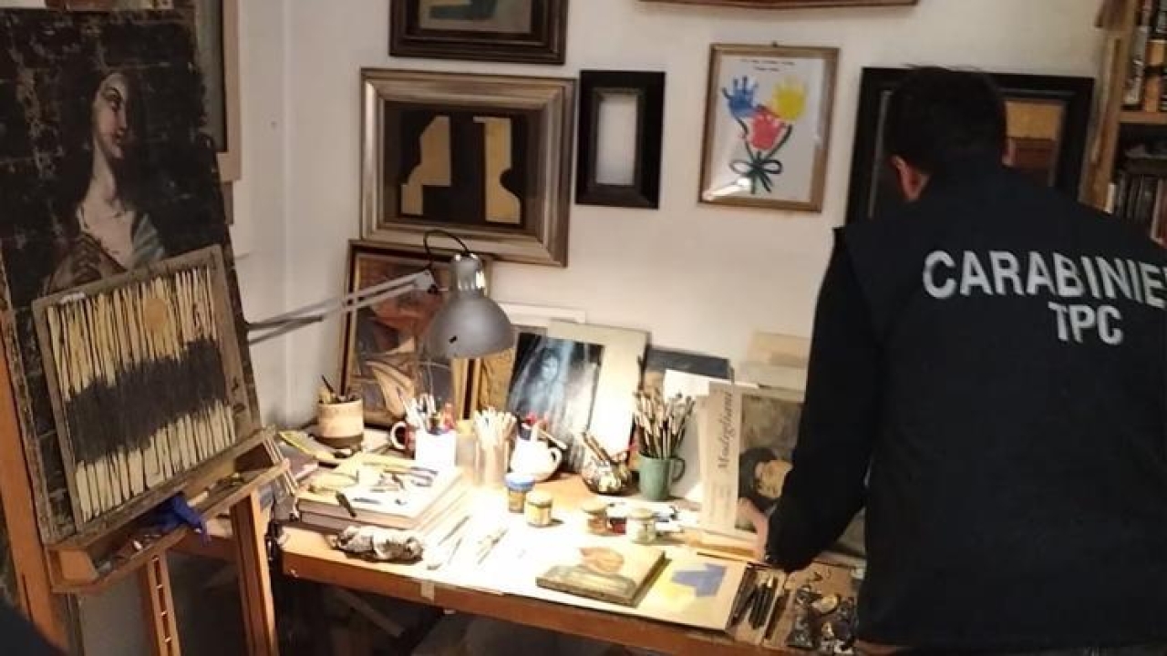 Sanat hırsızlarına darbe! Gizli atölye çökertildi