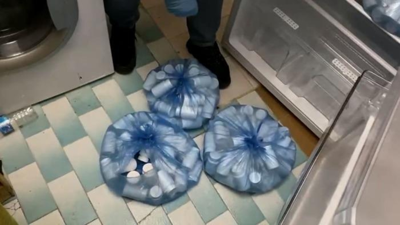 Babasının evine bile metamfetamin saklamış, bir kilogramdan fazla... Gözaltına alındı