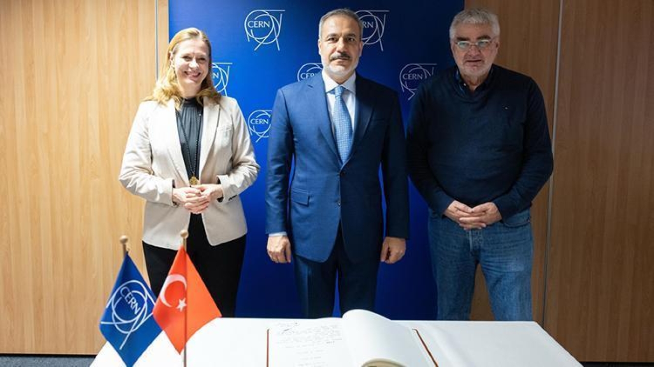 Dışişleri Bakanı Hakan Fidan, CERN'i ziyaret etti