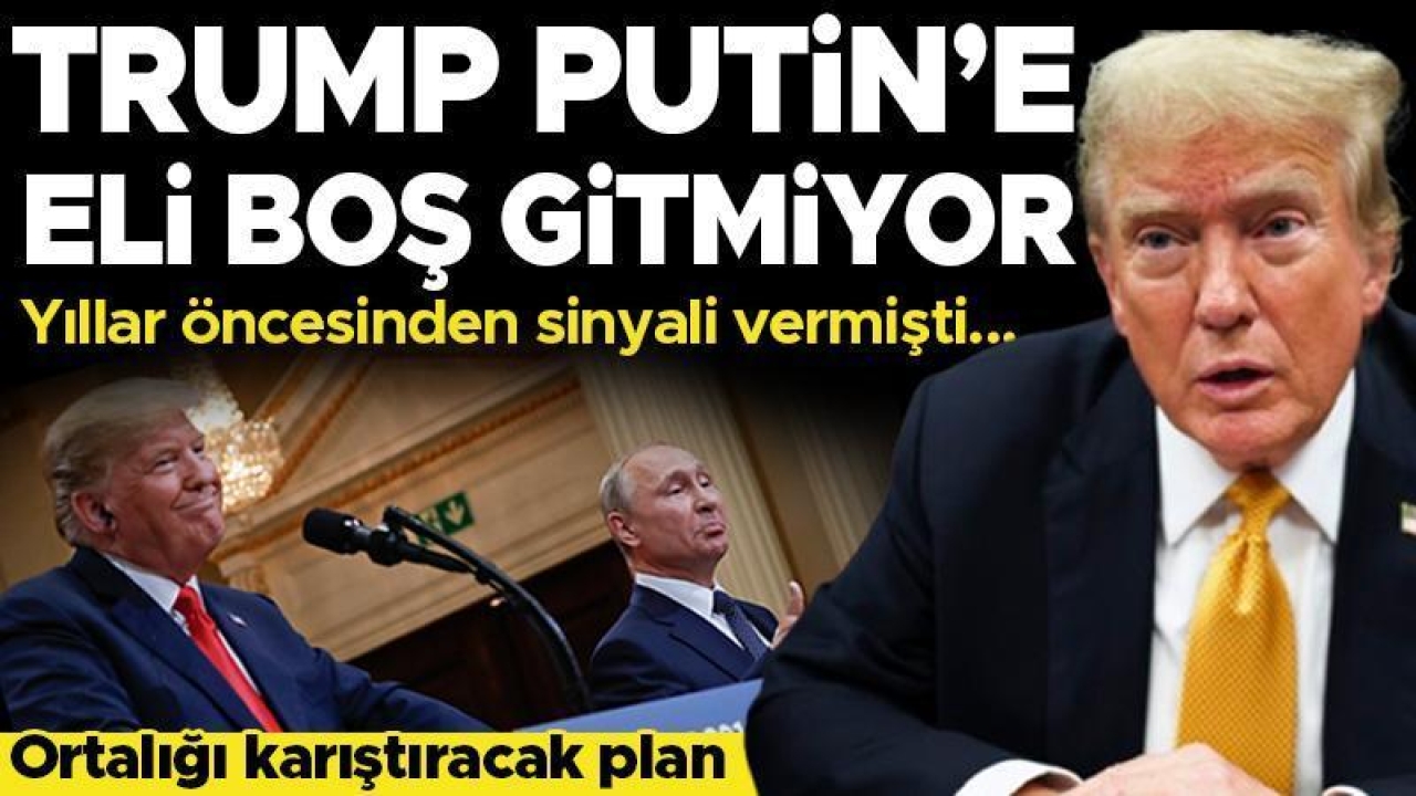 Dünya Trump-Putin görüşmesini bekliyor! ABD'nin Kırım planı ortaya çıktı...