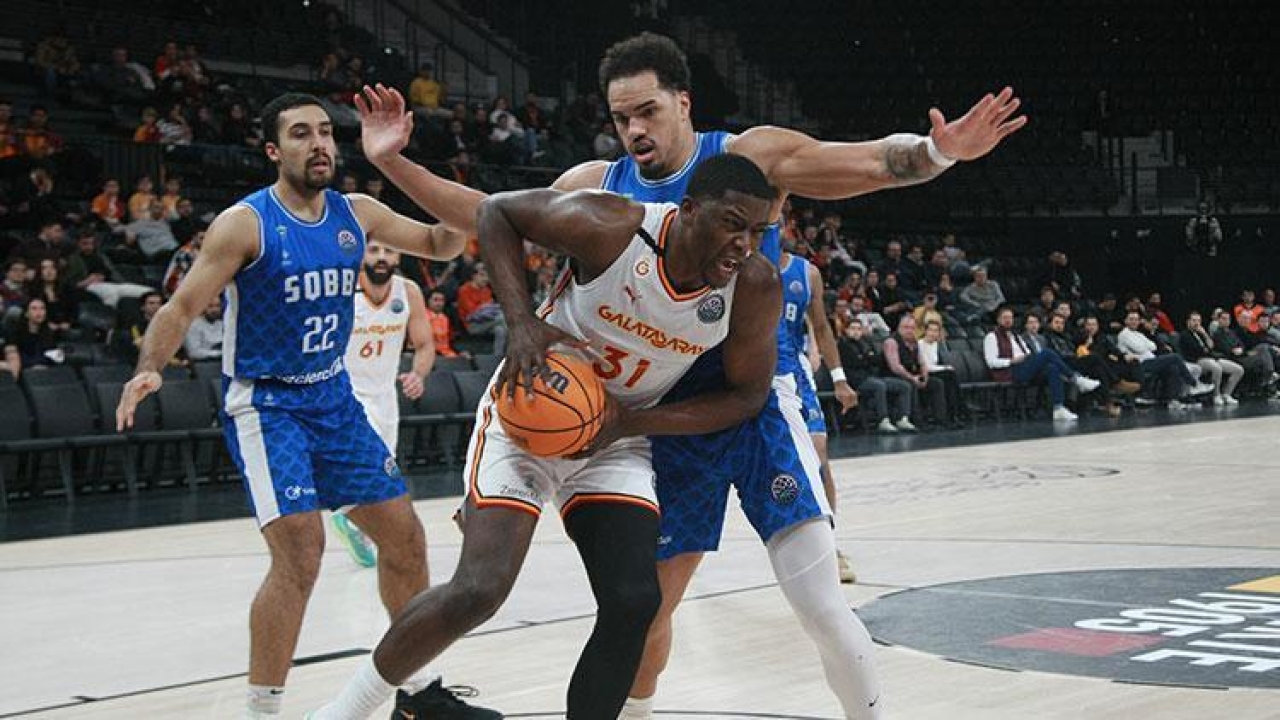 Galatasaray, Basketbol Şampiyonlar Ligi'nde Unicaja'yı ağırlayacak
