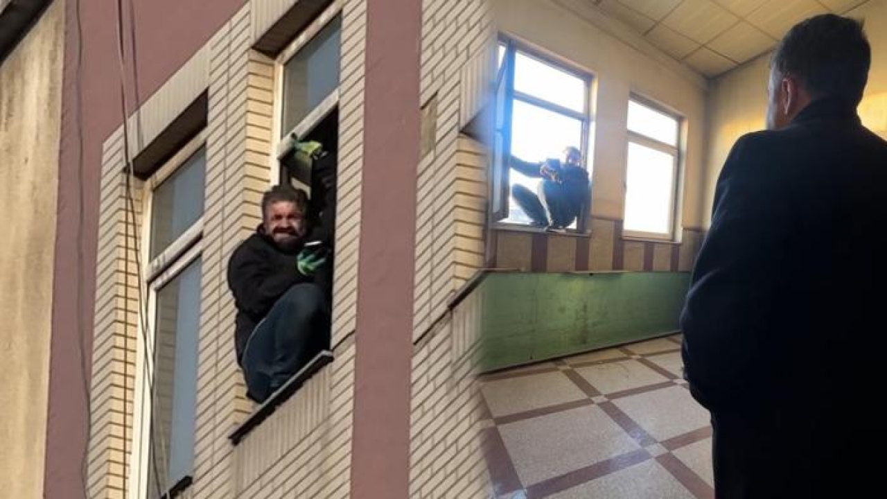 İntihar girişiminde bulundu! İlçe Emniyet Müdürü kurtardı