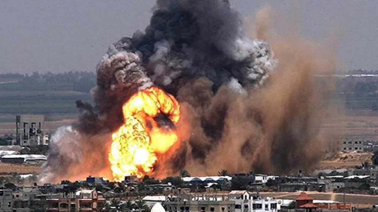 İsrail'den Gazze'ye hava saldırısı