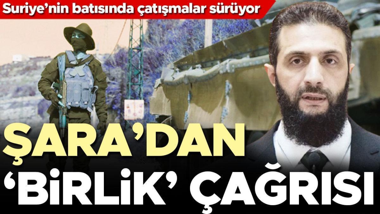 Şara’dan ‘birlik’ çağrısı