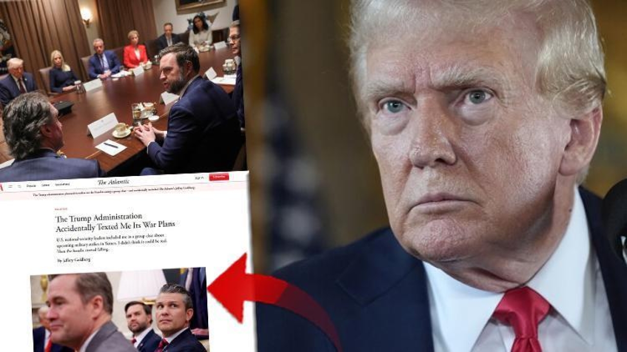 Trump'ın A takımı saldırı planlarının konuşulduğu gizli toplantıya yanlışlıkla bir gazeteciyi dahil etti! Dünya gündemine oturan güvenlik ihlali