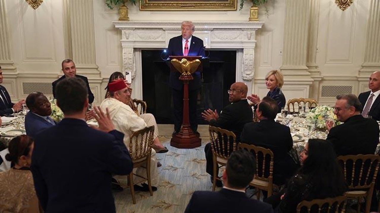 Trump'tan Beyaz Saray'da iftar: Ramazanınız mübarek olsun