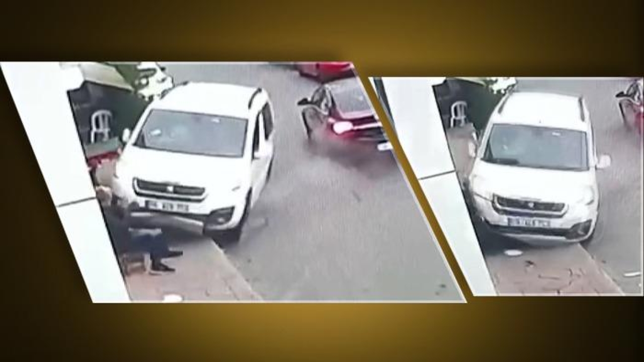 17 yaşındaki ehliyetsiz sürücü kaldırımdaki yaşlı adamı ezdi geçti! Feci kaza anı kamerada