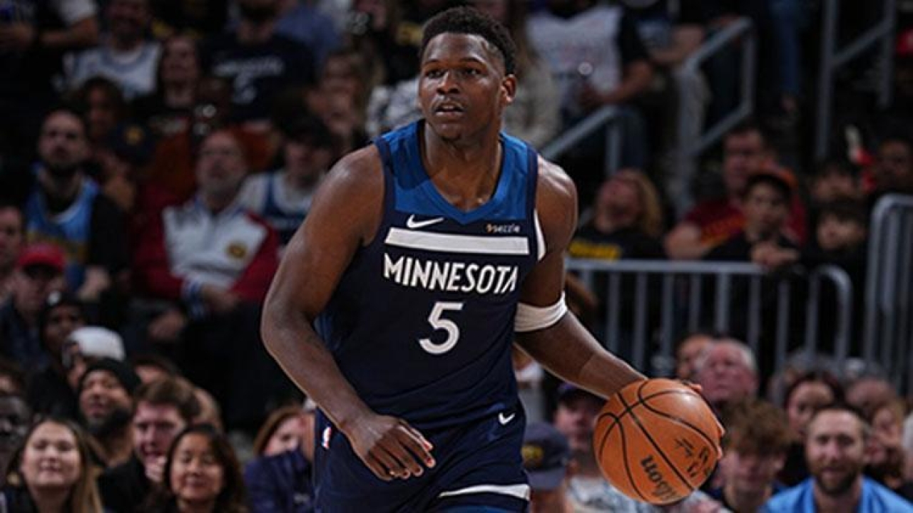 Anthony Edwards'ın 44 sayısıyla Timberwolves, Grizzlies'i 141-125 yendi