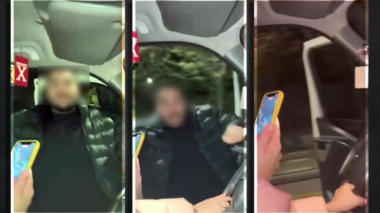 Aracın kapısını açıp oynamaya başladı... Yola düşünce video kaydına alanlar zar zor aracı durdurdu!