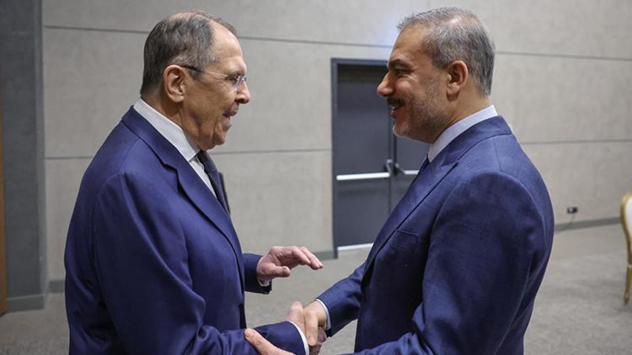 Dışişleri Bakanı Hakan Fidan, Lavrov ile bir araya geldi