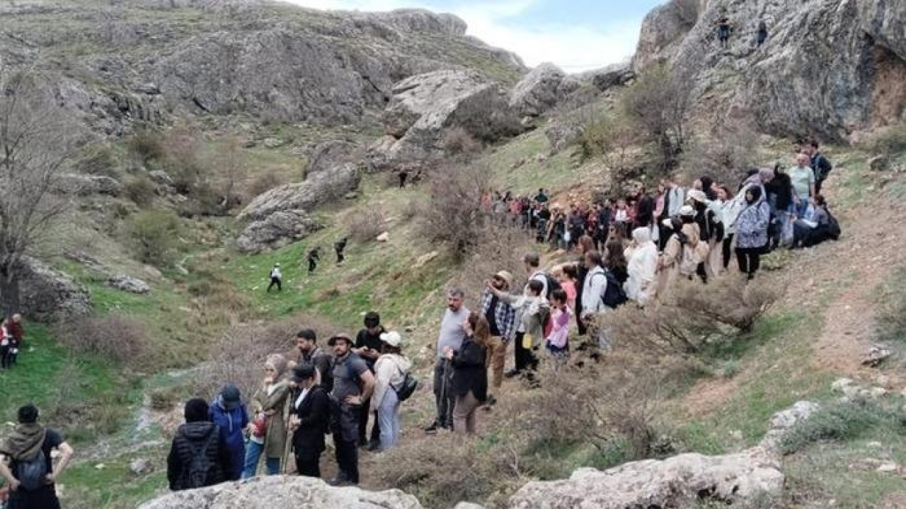 Doğaseverler Ölbe Vadisi'nde buluştu!