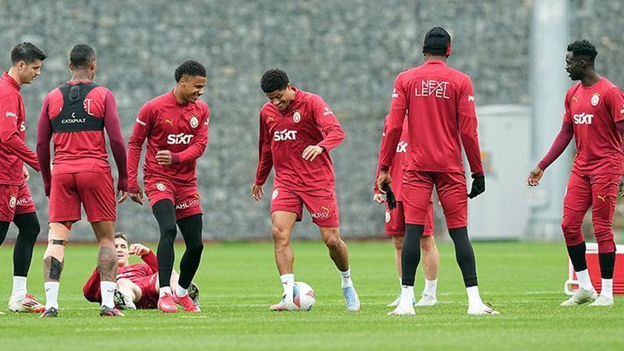 Galatasaray, Eyüpspor maçının hazırlıklarını sürdürdü