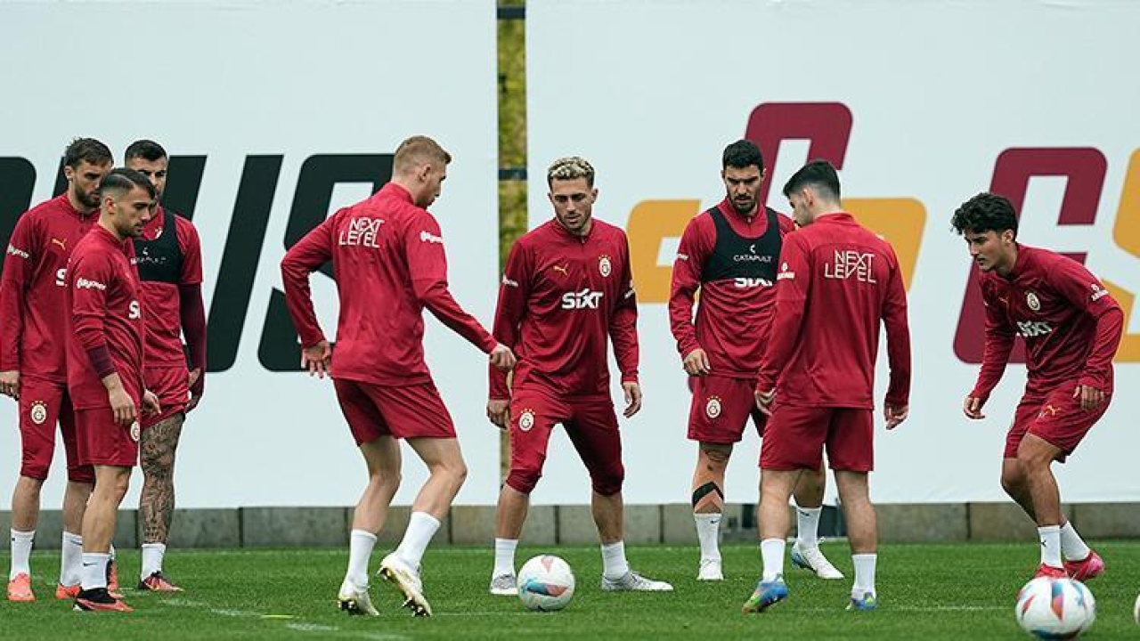 Galatasaray, Konyaspor hazırlıklarını sürdürdü