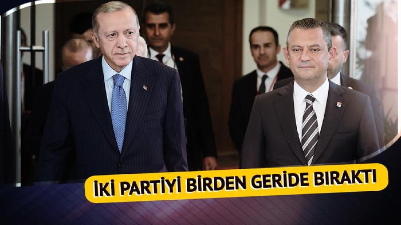Hem İYİ Parti'yi hem Yeniden Refah'ı geride bıraktı! Son seçim anketine damga vurdu: AK Parti ile CHP arasında makas dar...
