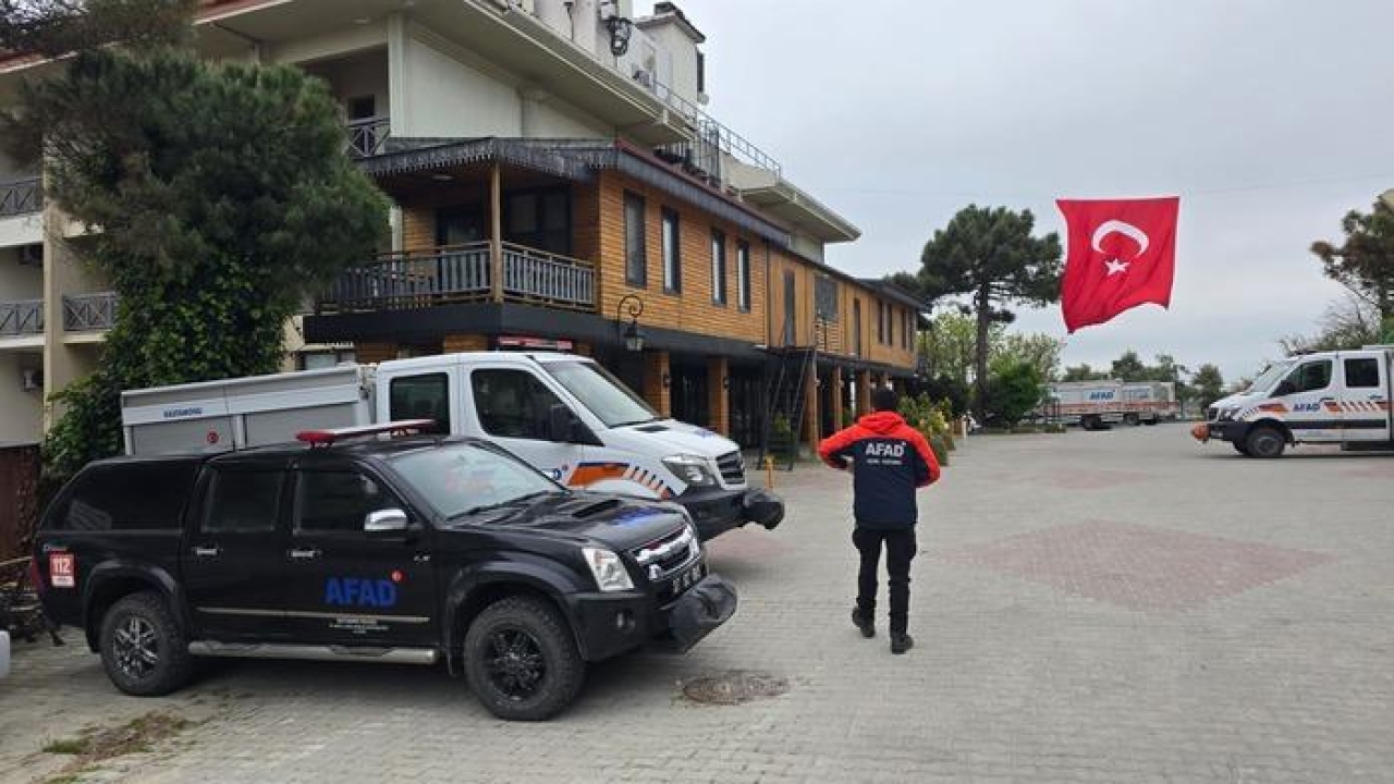 Kastamonu'dan İstanbul'a 2 araç ile 6 AFAD personeli görevlendirildi