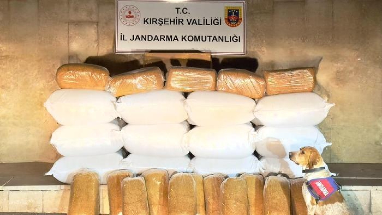 Kırşehir'de kaçak tütün operasyonu! Tam 633 kilo...