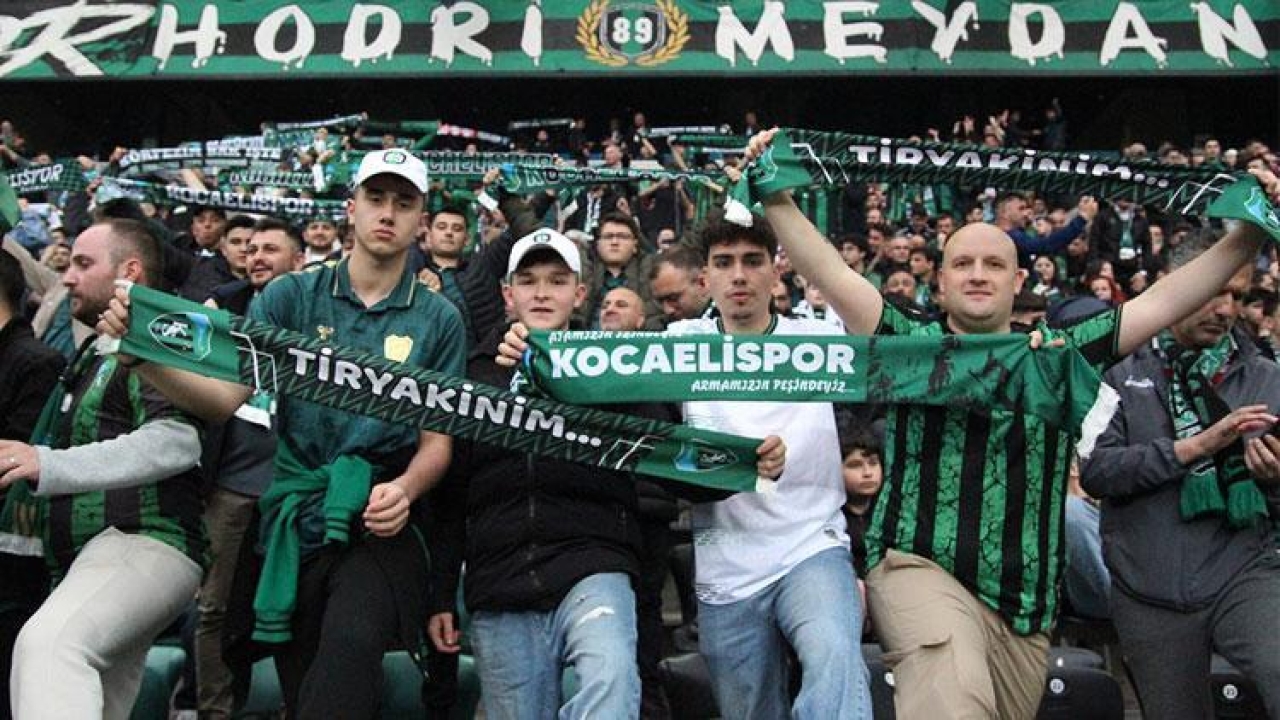 Kocaelispor'un Süper Lig hayaline 'bir adım' kaldı