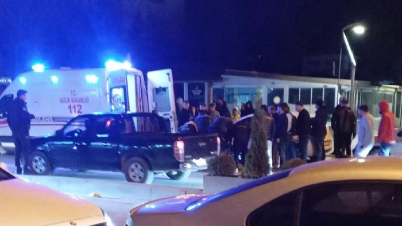 Konya'da devrilen motosikletteki 2 kişi yaralandı