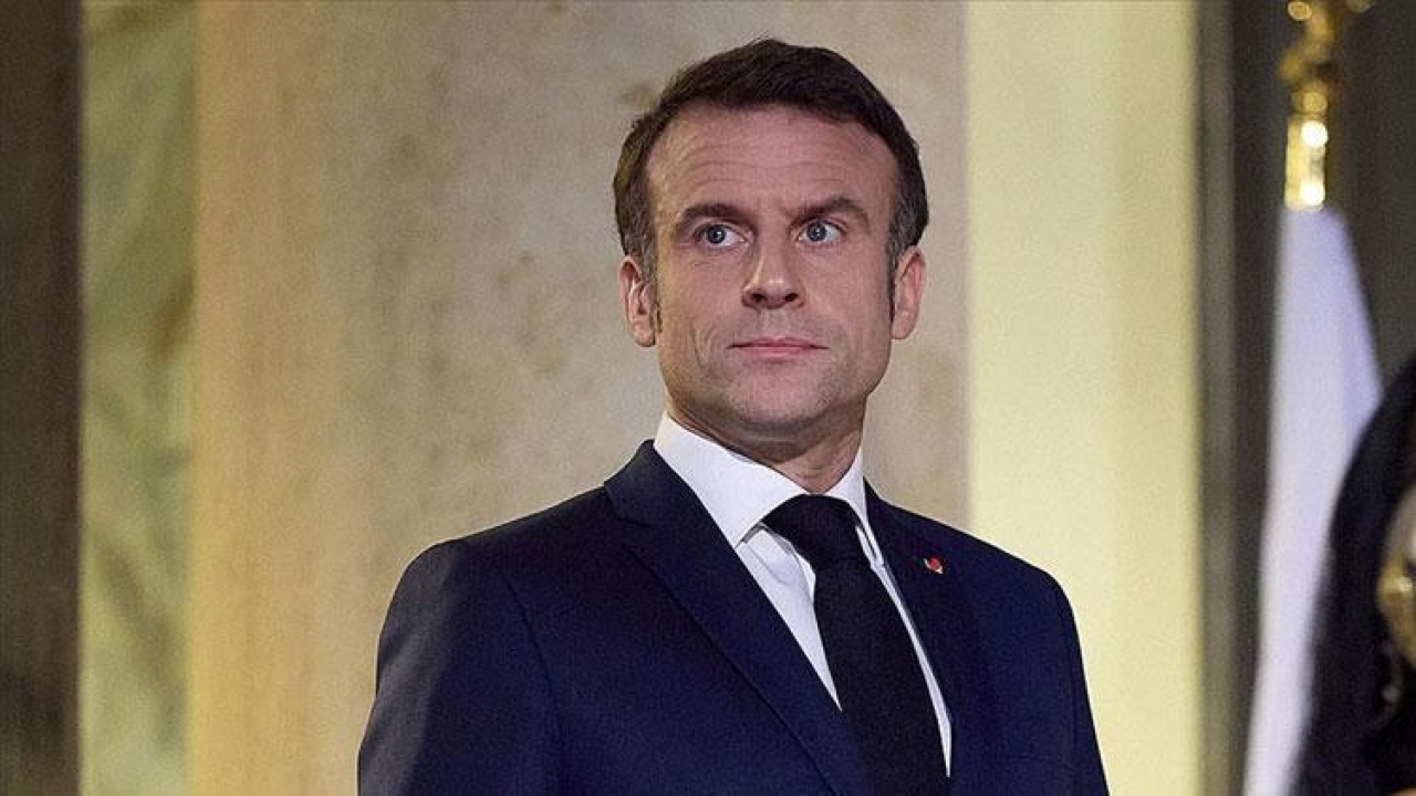 Macron'dan AB şirketlerine çağrı: ABD'ye yatırımların durdurulmasını istedi