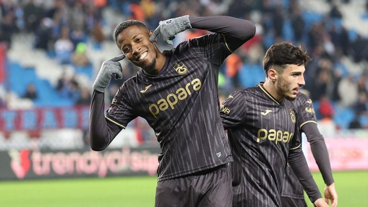 Trabzonspor'un golcüsü Banza katkı vermeye devam ediyor