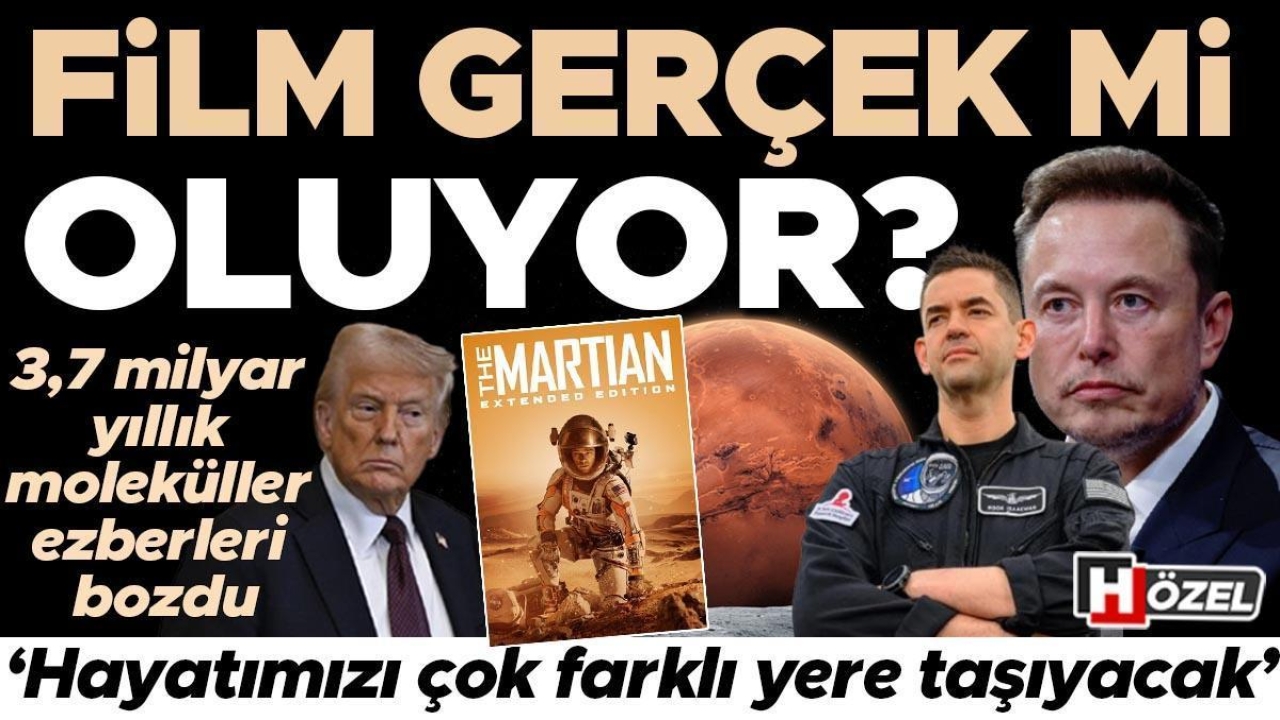 3,7 milyar yıllık dev moleküller tüm ezberleri bozdu: Mars’ı anlatan film gerçek mi oluyor? ‘Hayatımızı çok farklı formlara taşıyacak’