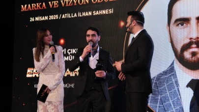 ERDEM AKBABA MARKA VE VİZYON ÖDÜLLERİNDE