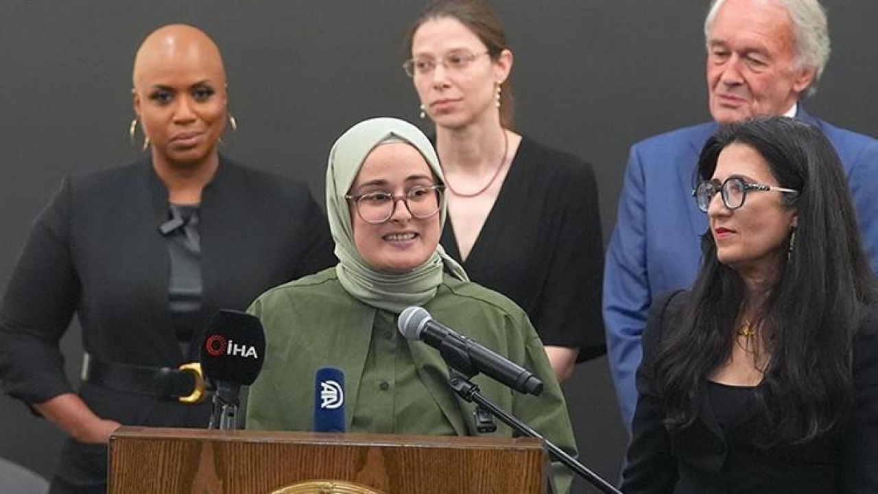 ABD Temsilciler Meclisi üyesinden Rümeysa Öztürk'e destek paylaşımı: 'Evine hoş geldin'