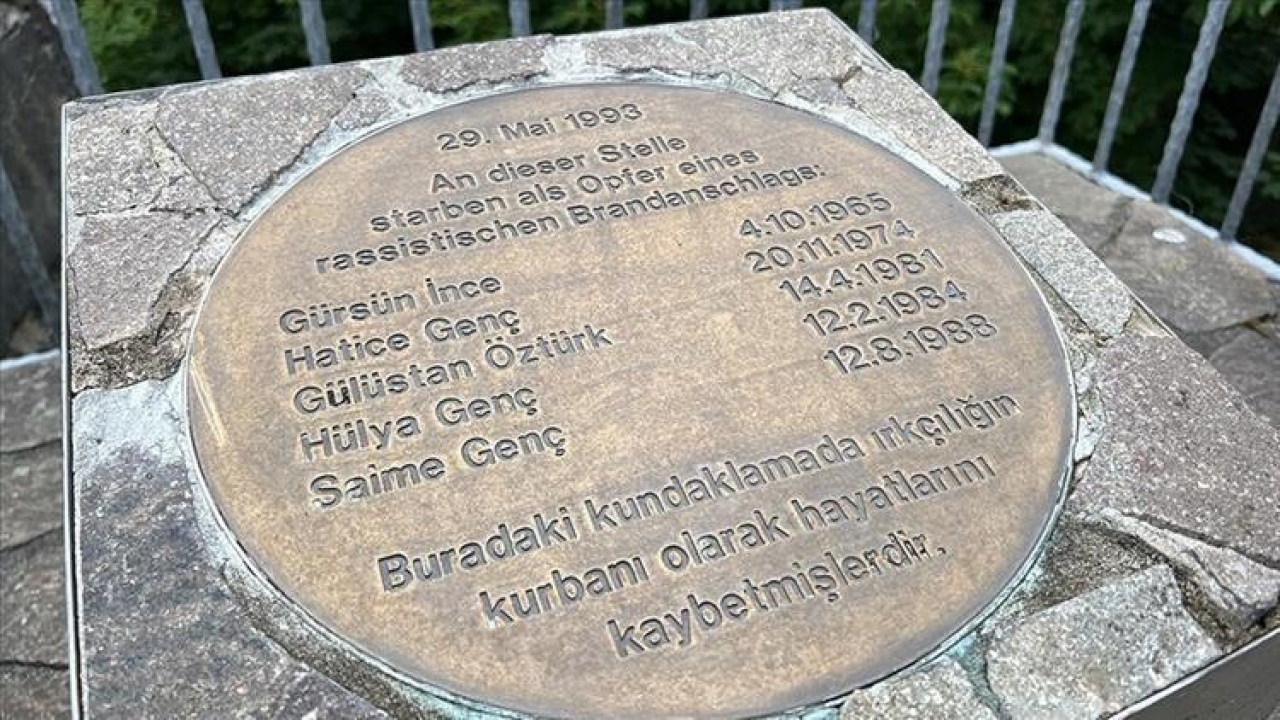 Almanya'daki Solingen faciasında yaşamını yitirenler için Dışişleri Bakanlığından anma mesajı