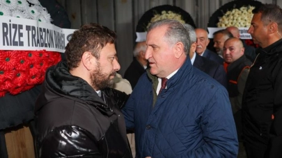 Bakan Bak, cenaze törenine katıldı
