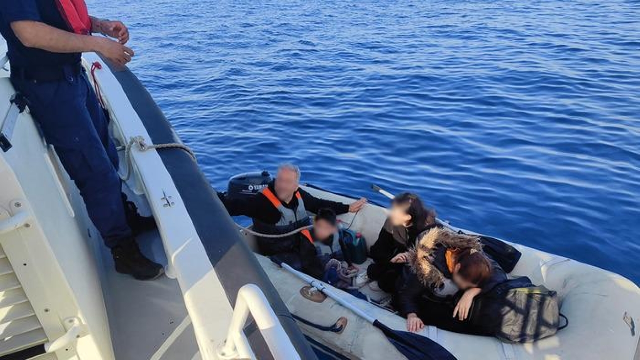 Bodrum'da 2’si çocuk 4 düzensiz göçmen yakalandı! Göç İdaresi Müdürlüğü’ne gönderildiler