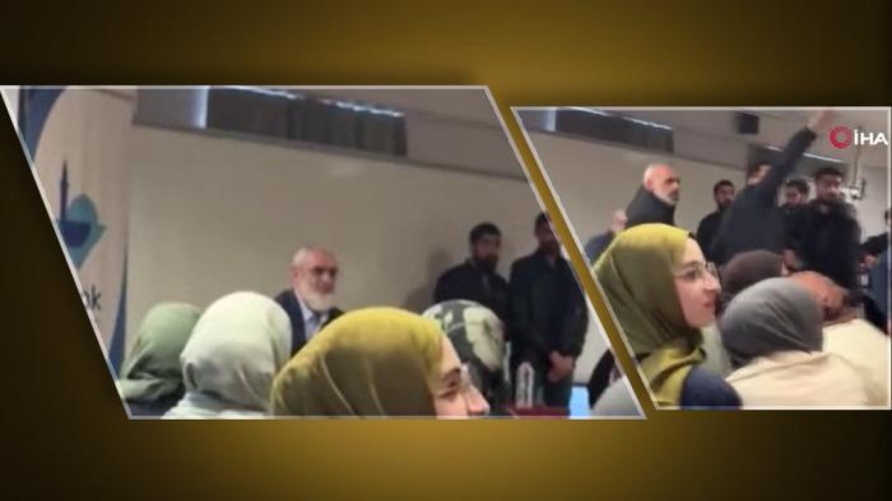 Boğaziçi Üniversitesi'nde Nurettin Yıldız'a yumurtalı saldırı! 13 emniyet mensubu yaralandı, 97 kişi gözaltında