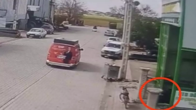 CHP Aracının Geçişi Kameralara Yansıdı