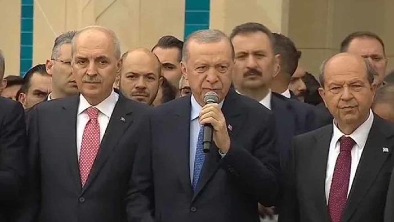 Cumhurbaşkanı Erdoğan'dan KKTC mesajı! Açılışta son noktayı koydu: "Kardeşliğimizi bozmaya çalışanlar başarılı olamayacak"