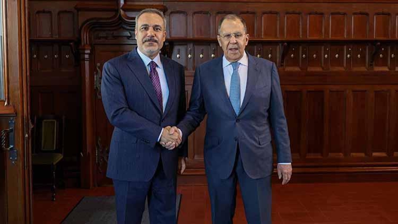 Dışişleri Bakanı Hakan Fidan Rus mevkidaşı Lavrov ile görüştü