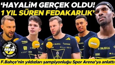 EuroLeague şampiyonu Fenerbahçe Beko'nun yıldızları zaferi Spor Arena'ya anlattı: 1 yıl süren fedakarlık! Hayal gerçek oldu