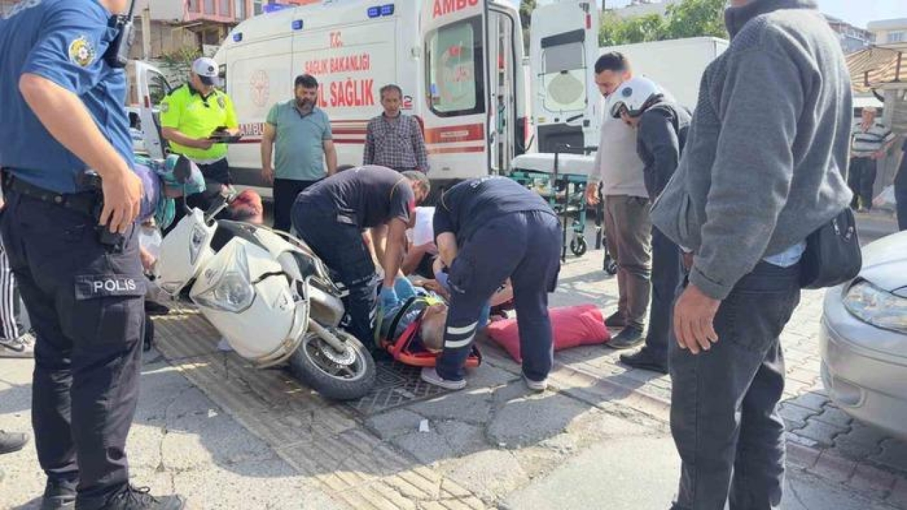 Gazipaşa’da ters yön ihlali kazaya neden oldu: 1 yaralı