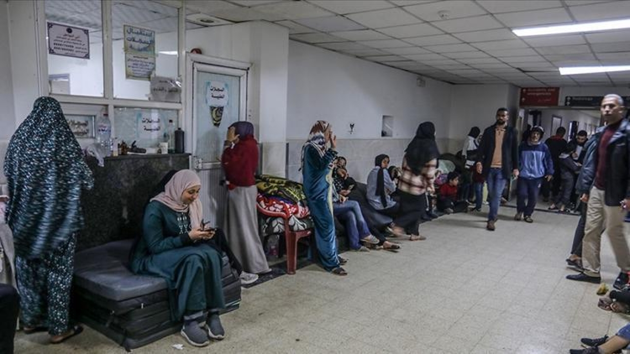 Han Yunus'taki Gazze-Avrupa Hastanesi İsrail saldırıları nedeniyle hizmet dışı kaldı