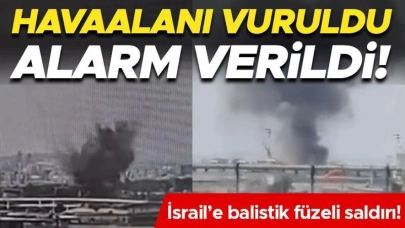 Husiler İsrail'e saldırdı: Tel Aviv ve Kudüs'te alarm verildi... Ülkenin en büyük havalimanı vuruldu