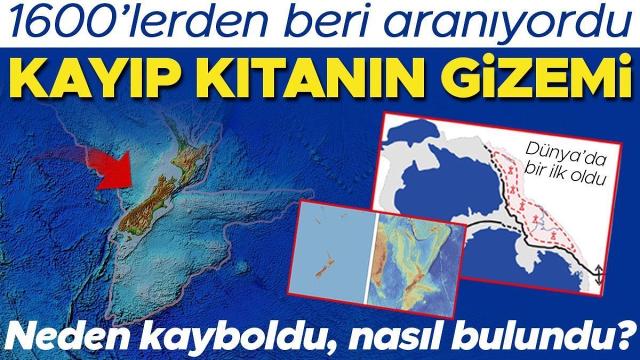 Kayıp kıtanın gizemi | 1600'lerden beri aranıyordu, Dünya'da bir ilk oldu... Neden kayboldu nasıl bulundu?