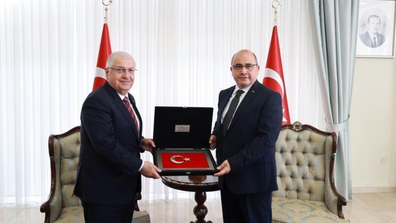 Milli Savunma Bakanı Güler, KKTC'de ziyaretlerde bulundu