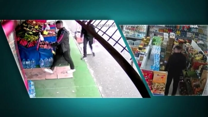 Polisi görünce poşete koyup markete sakladılar! Raflarda bulunanlar şaşkına çevirdi
