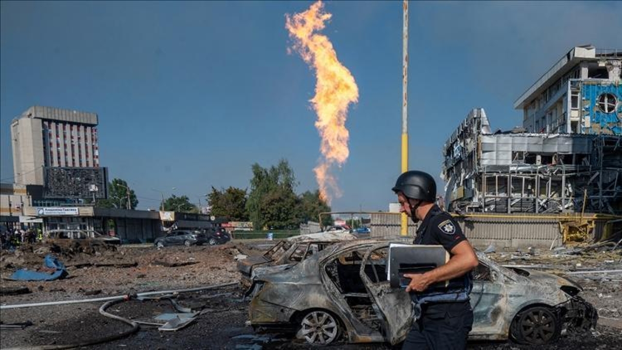 Rusya&#039;dan savaşın başından bu yana görülmüş en büyük İHA saldırısı